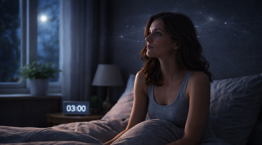 Why You Wake Up at 3 AM: Cortisol, Blood Sugar & Sleep Cycles