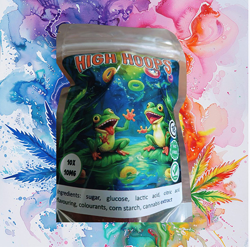 Vegan Sour High Hoops (10 Packs of 10)