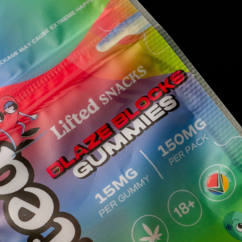 Lifted Blaze Block Gummies 150mg (10x15mg)