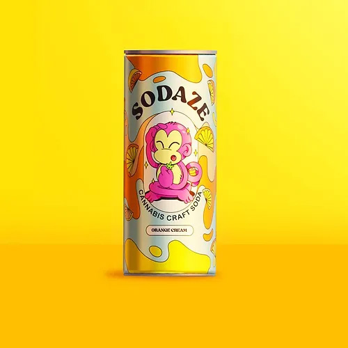 Sodaze Infused Craft Soda 30mg - Spicy Pineapple (250ml)