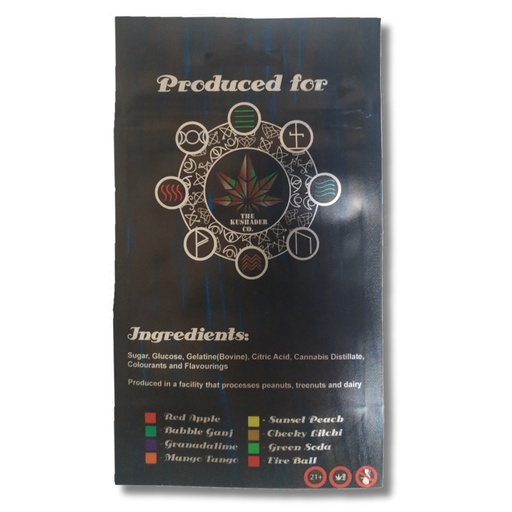 Candy Freaks Ghoulish Gummies - Variety 240mg (8x30mg)
