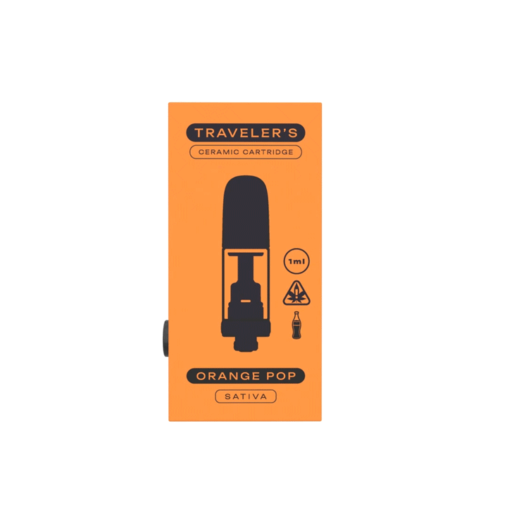 Traveler’s® Ceramic Vape Cartridges 1ml - Apple Sauce (Hybrid)