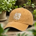 LOL CAP WASHED COTTON MUSTARD.webp