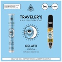Traveler’s® Classic Vape Cartridges 1ml - Gelato (Indica)