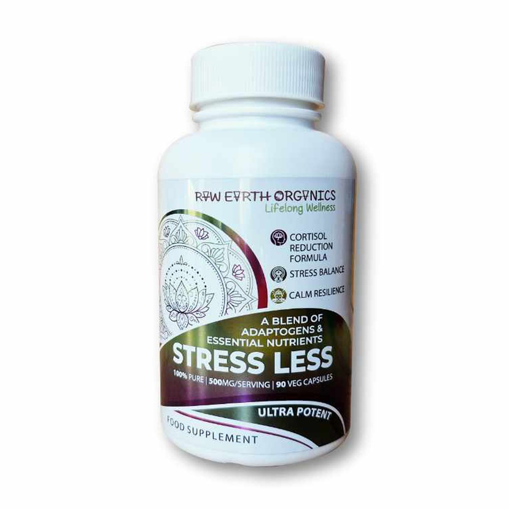 Raw Earth Organics Stress Less 90's