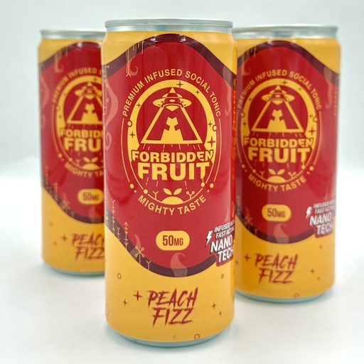 Forbidden Fruit Tonic 50mg - Peach Fizz (300ml)
