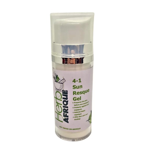 Herbafrique 4-in-1 Sun Resque Gel and Mosquito Repellent (100 mL)