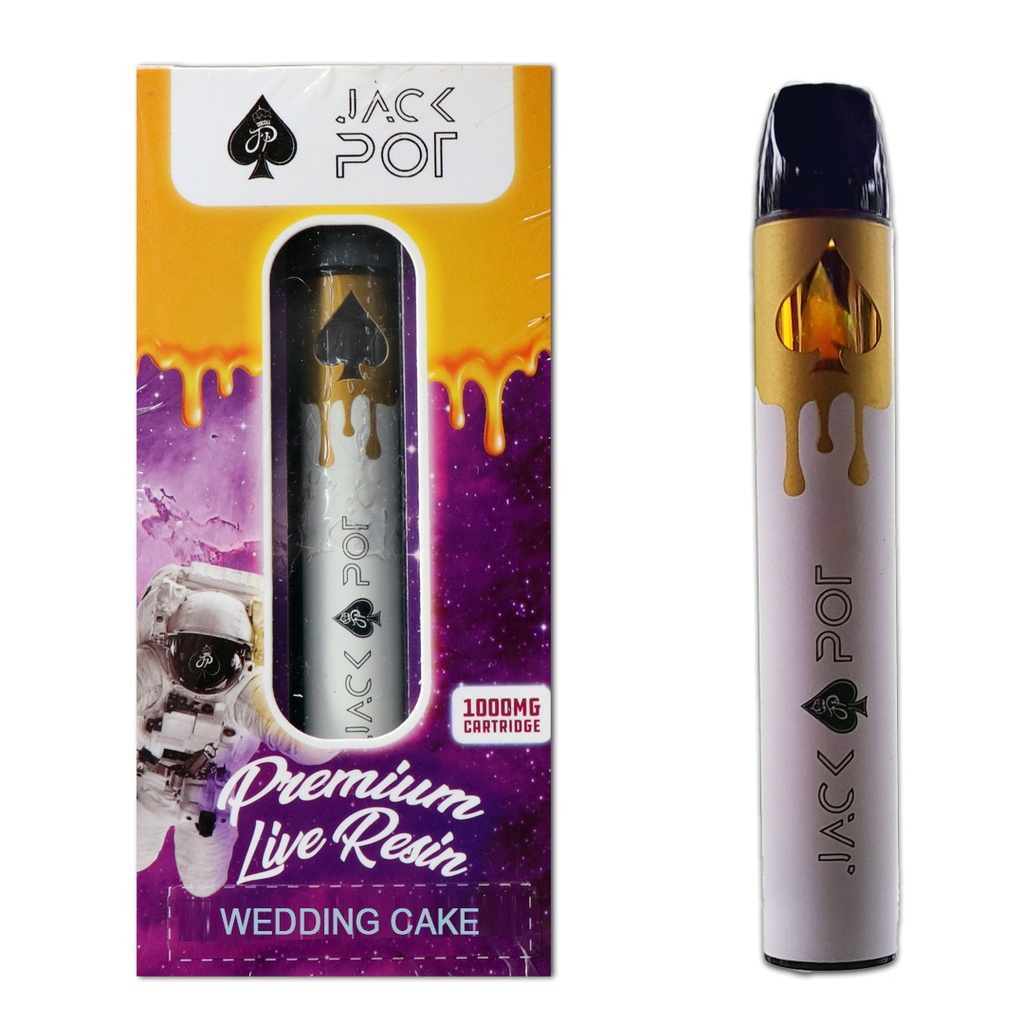 Live Resin Disposable Vapes 1ml - Wedding Cake (Indica-leaning Hybrid)