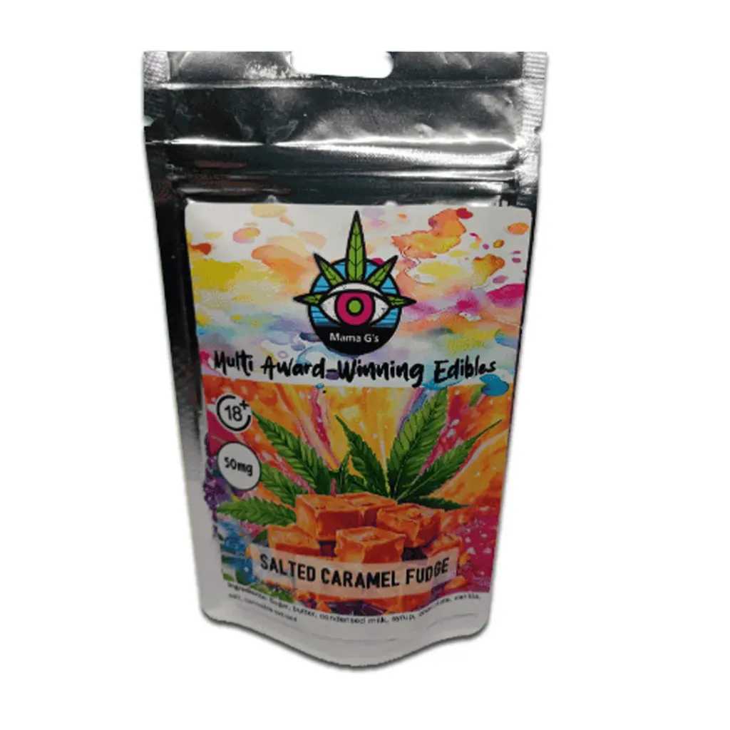 Salted Caramel Fudge - Full Spectrum (Pack of 10) (50 mg)