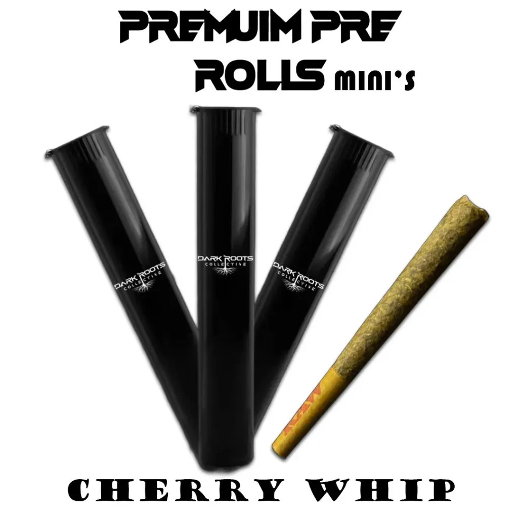Primo Premium Mini Pre-Rolls 0.7g - Indoor - Cherry Whip (Indica)