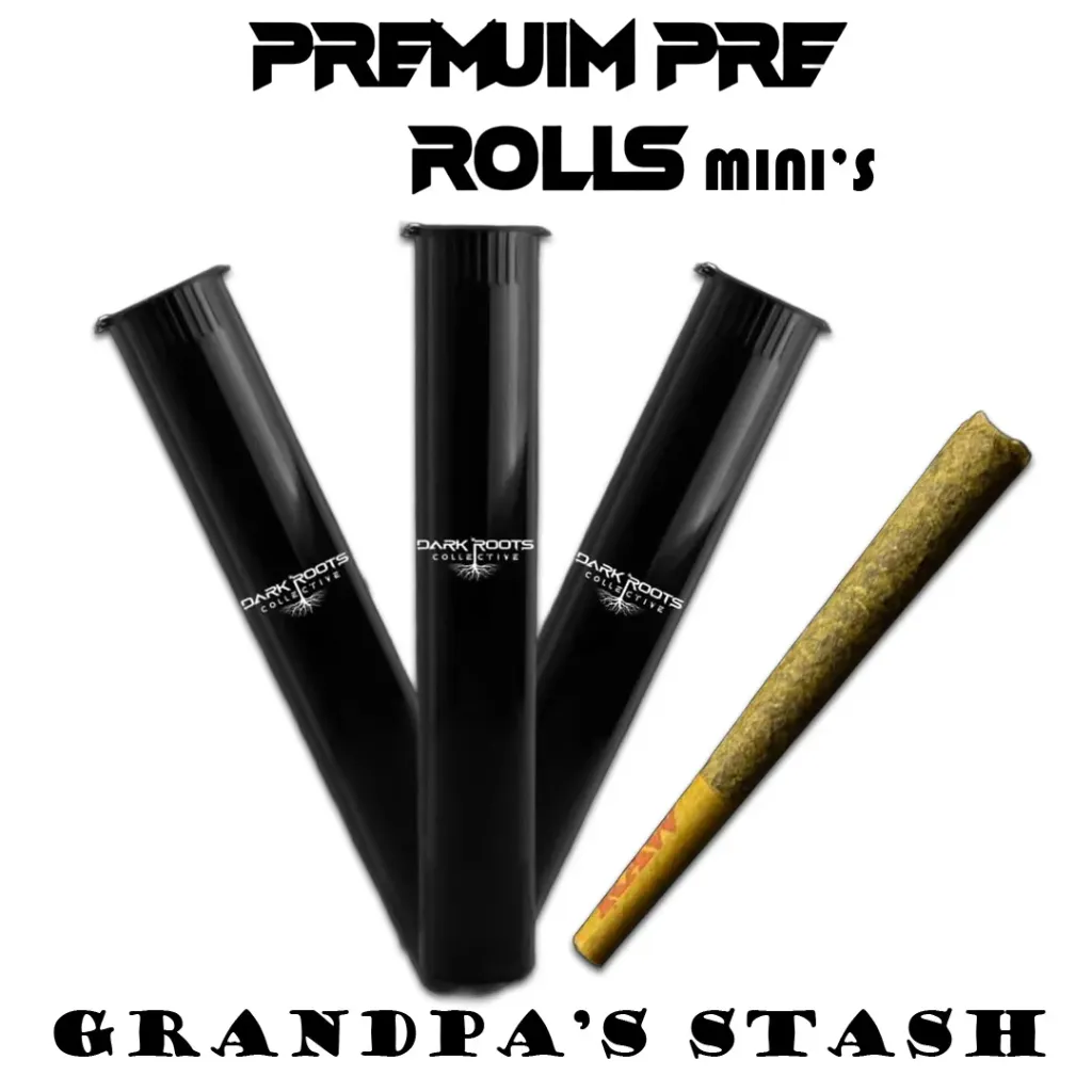 Primo Premium Mini Pre-Rolls 0.7g - Indoor - Grandpa's Stash (Hybrid)