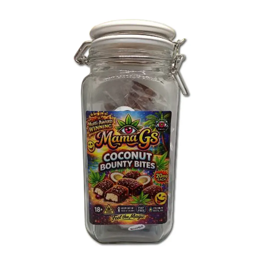 Coconut Bounty Bites 600mg (30x20mg) (Refill Pack)