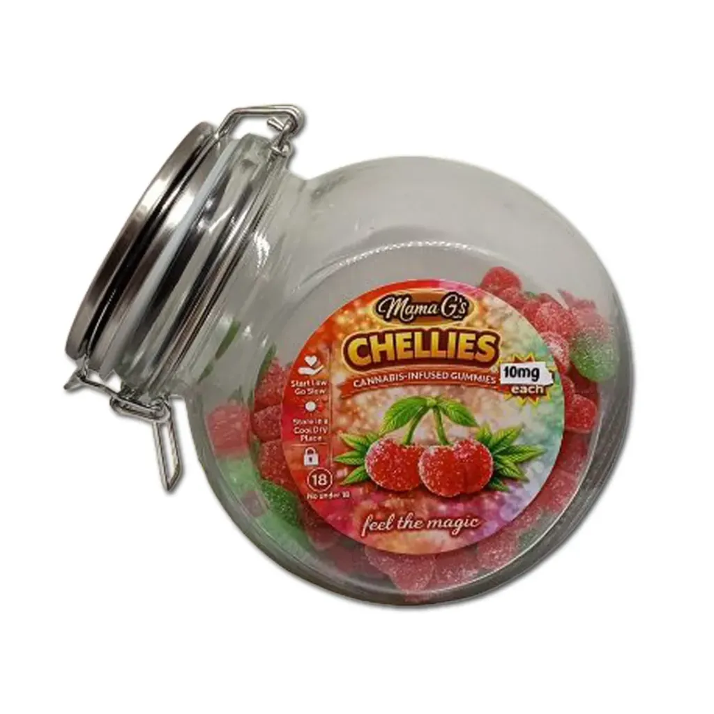 Vegan Gummies - Chellies 1000mg (100x10mg) (Refill Pack)