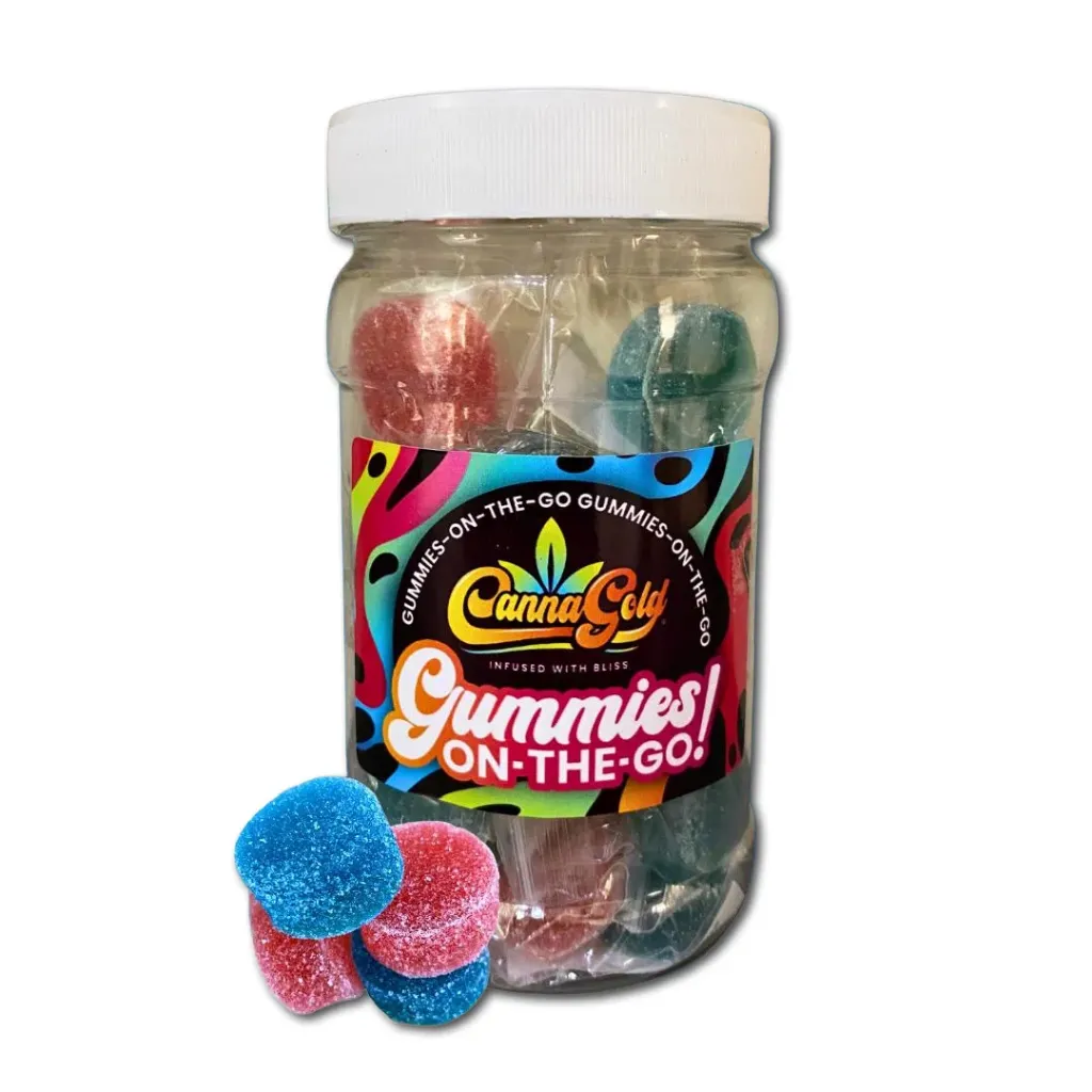 Gummies-On-The-Go (Round) - Full Spectrum 400mg (20x20mg) - Med Tub