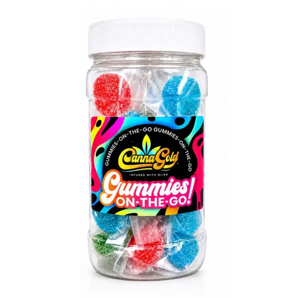 Gummies-On-The-Go (Round) - Full Spectrum 400mg (20x20mg) - Med Tub