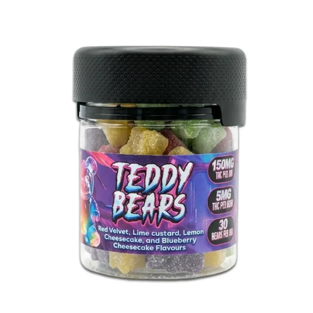 FECO Gummies - Teddy Bears Tub 150mg (30x5mg)