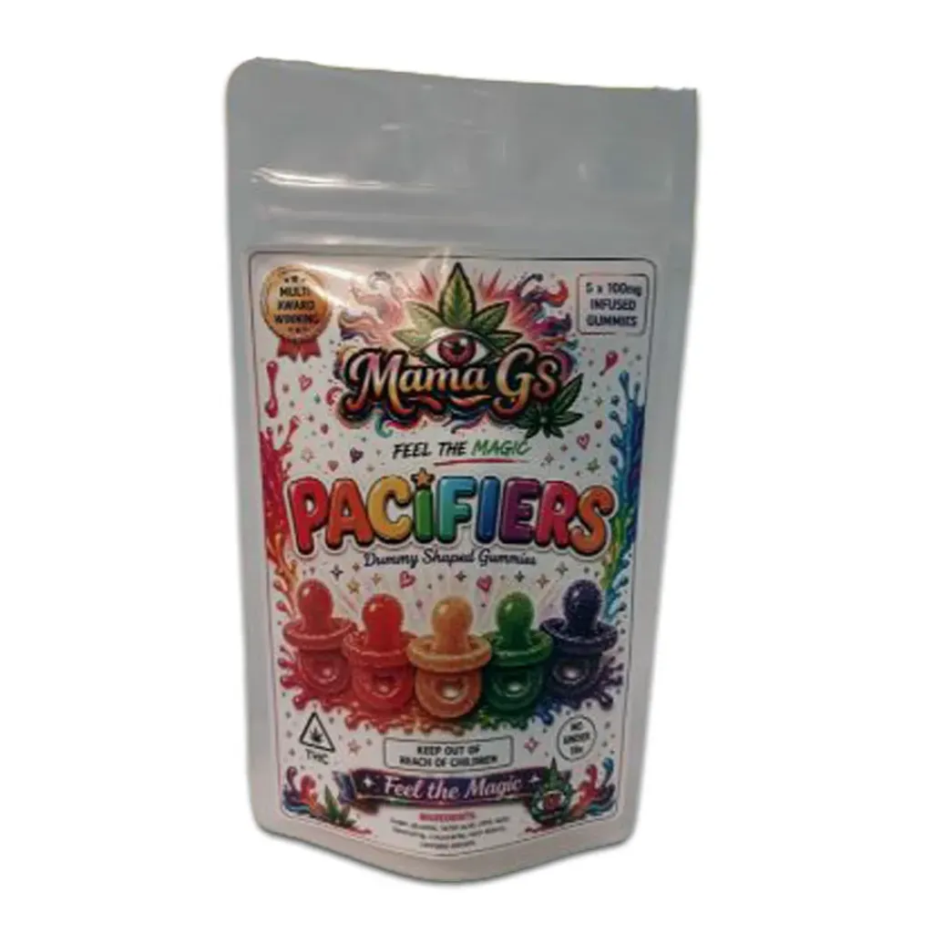 Vegan Gummies - Pacifiers 500mg (5x100mg)