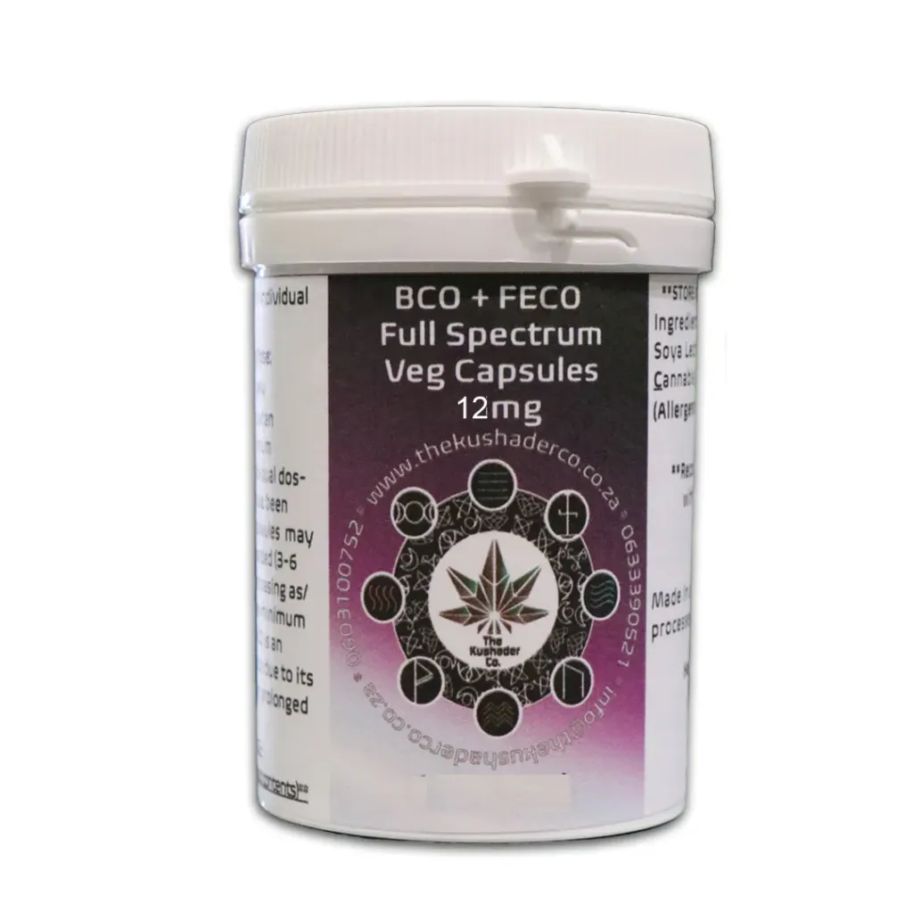 Full Extraction Cannabis Oil (FECO) - Capsules 90’s