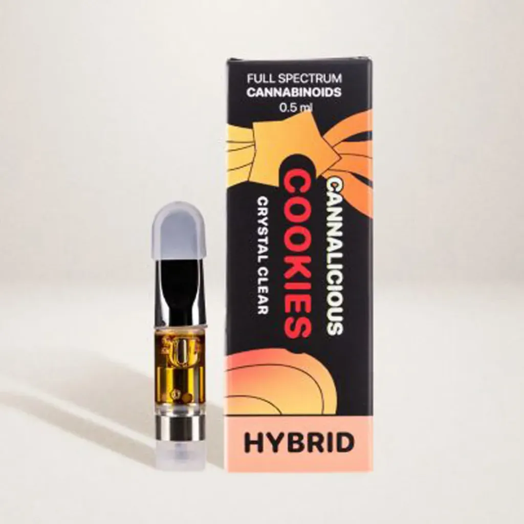 THC Vape Cartridge 0.5ml - Cookies (Hybrid)