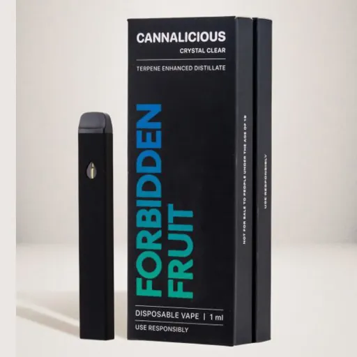 Distillate Cannabis Disposable Vape 1ml - Forbidden Fruit (Indica)