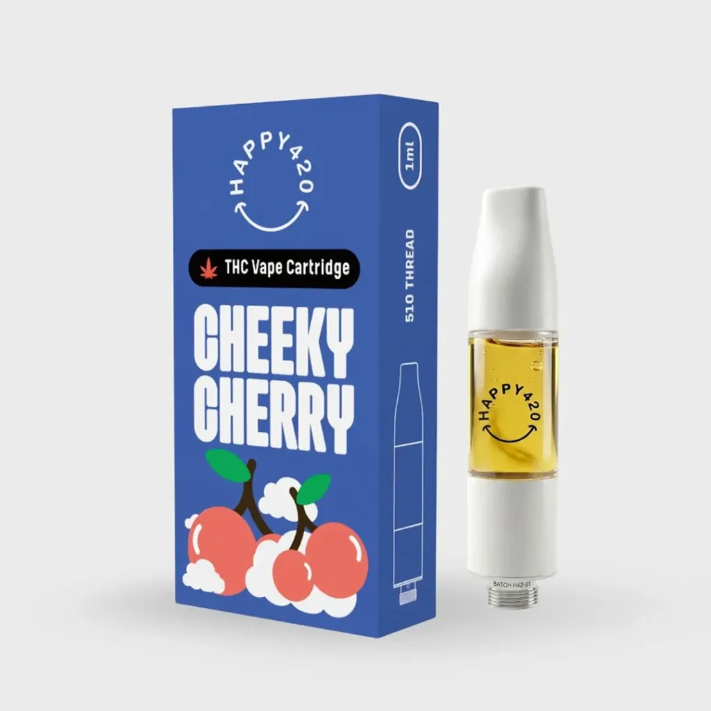 THC Vape Cartridge 1ml - Cheeky Cherry (Sativa)