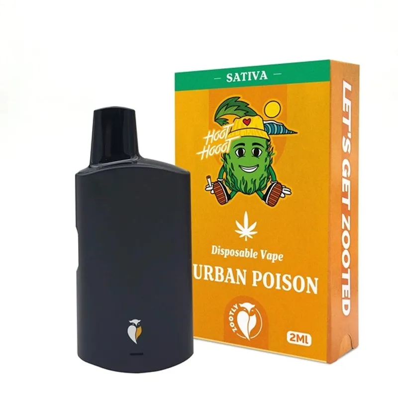 Cannabis Extract Disposable Vapes 2ml - Durban Poison (Sativa)