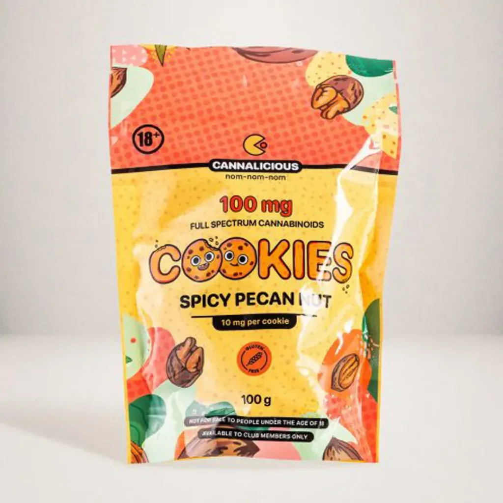 Spicy Pecan Nut Cookies 100mg (10x10mg)