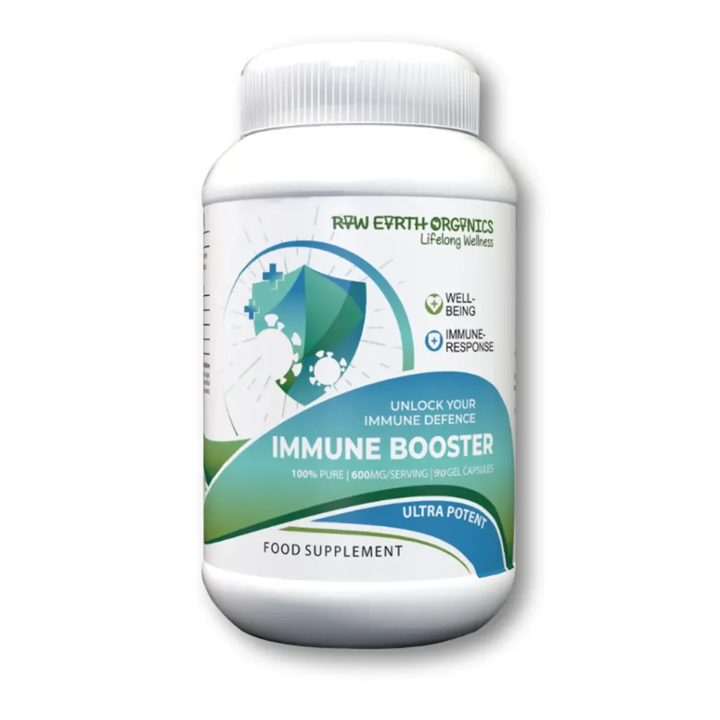 Raw Earth Organics Immune Booster 90's