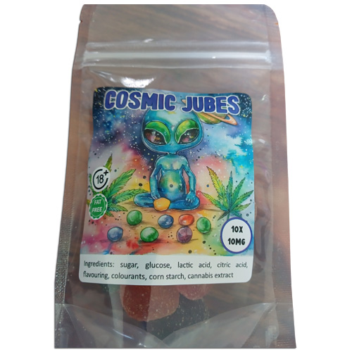 Gummies - Cosmic Jubes 100mg (10x10mg)