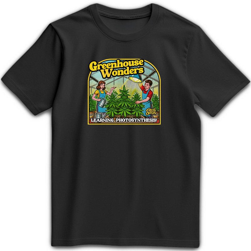 Stash T-shirts - Greenhouse Wonders (Small)