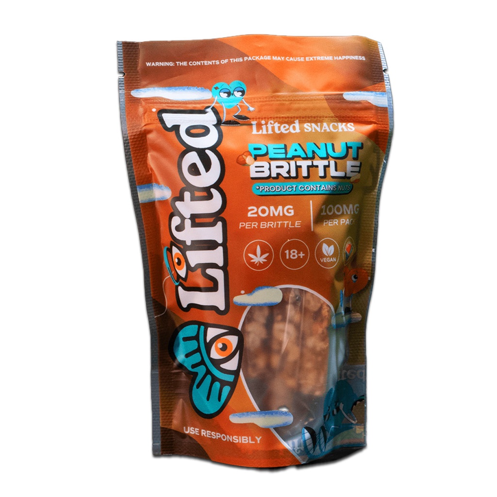 Peanut Brittle 100mg (5x20mg)