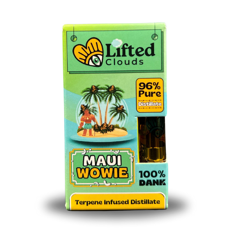 Lifted Distillate Vape Cart - Maui Wowie (Sativa) (0.5ml)