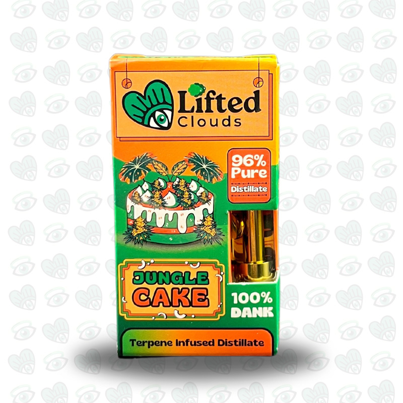 Lifted Distillate Vape Cart - Jungle Cake (Hybrid) (0.5ml)