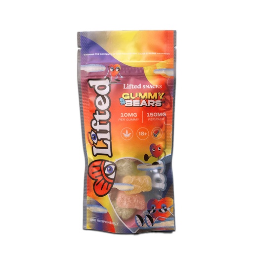Gummies - Sugar-Coated Gummy Bears 150mg (15x10mg)