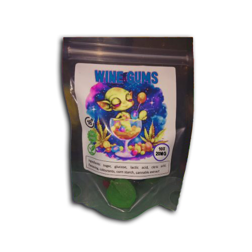 Gummies - Wine Gums 200mg (10x20mg)