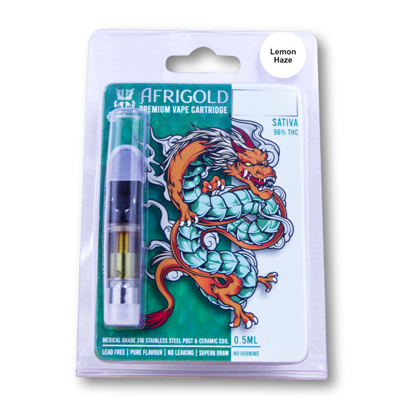 Vape Cartridge - Lemon Haze - Full Spectrum (Sativa) (0.5ml)
