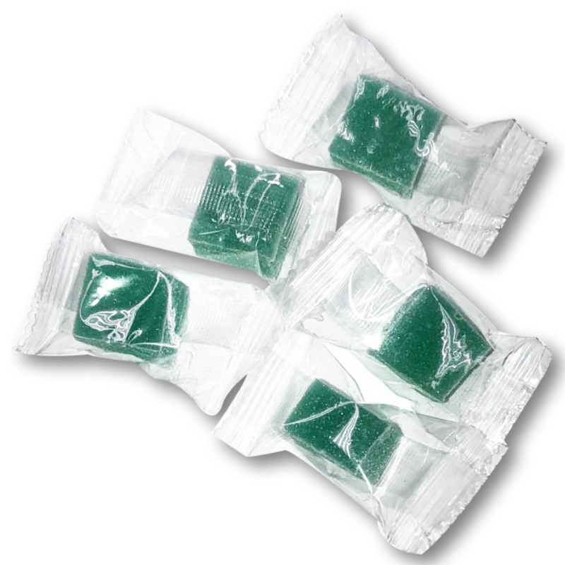 Gummies - Jellies 30mg (Singles, Individually Wrapped) - Bubblegum
