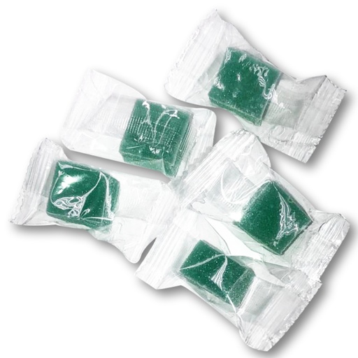 Gummies - Jellies 30mg (Singles, Individually Wrapped) - Bubblegum