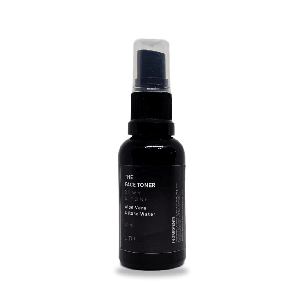 Hydrating Face Toner - Dewy & Tone (Aloe Vera & Rose Water) 30ml