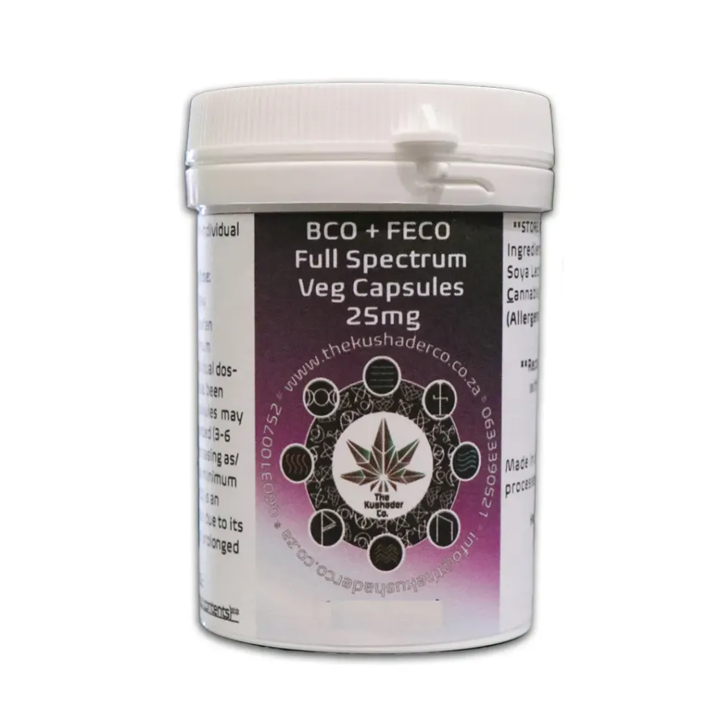 Full Extraction Cannabis Oil (FECO) - Capsules 90’s
